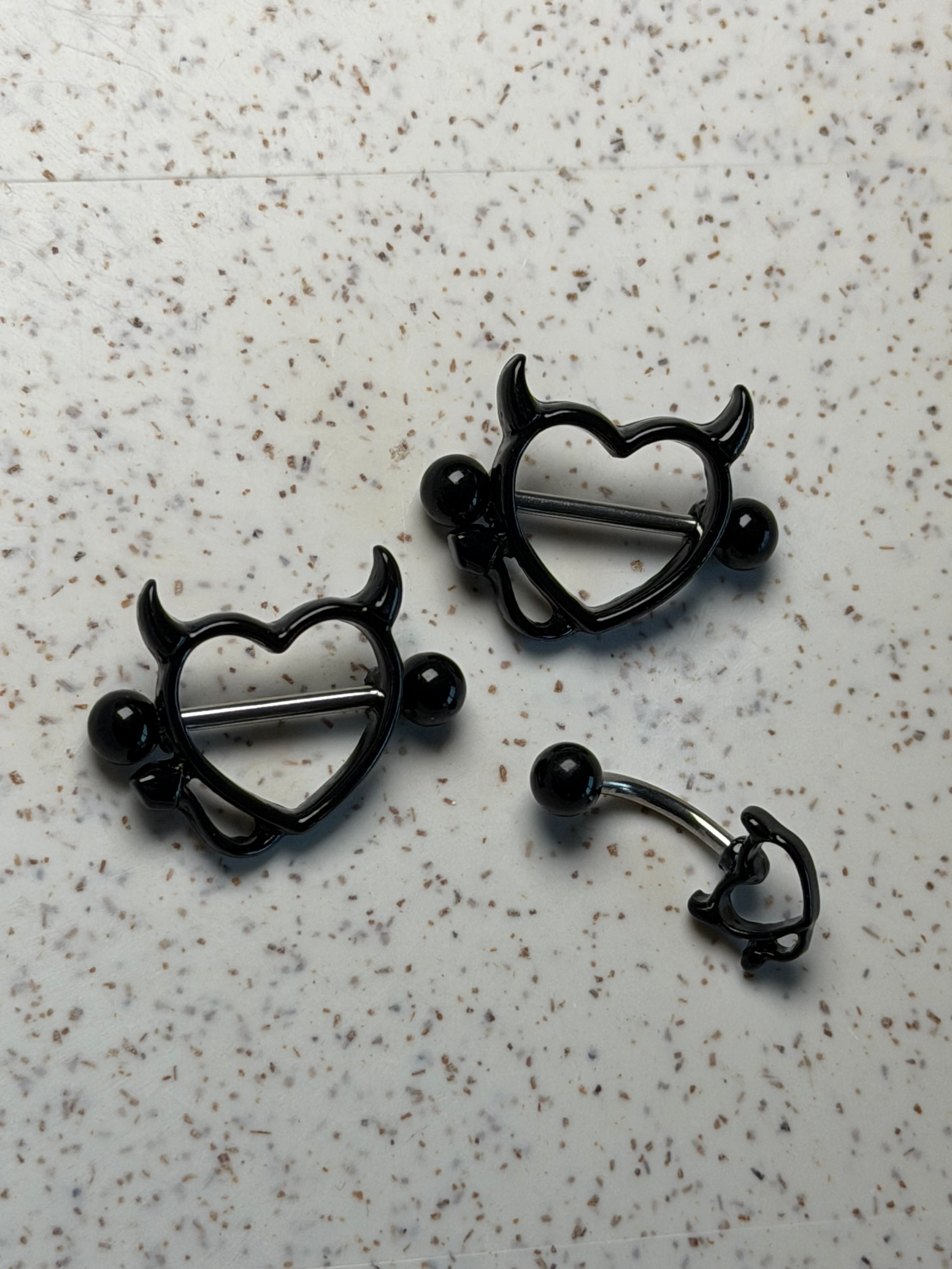 Set nombril + tétons