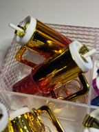 Porte clés mug scintillant personnalisée