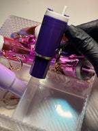 Porte clés mug scintillant personnalisée