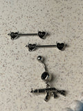 Set tétons + nombril