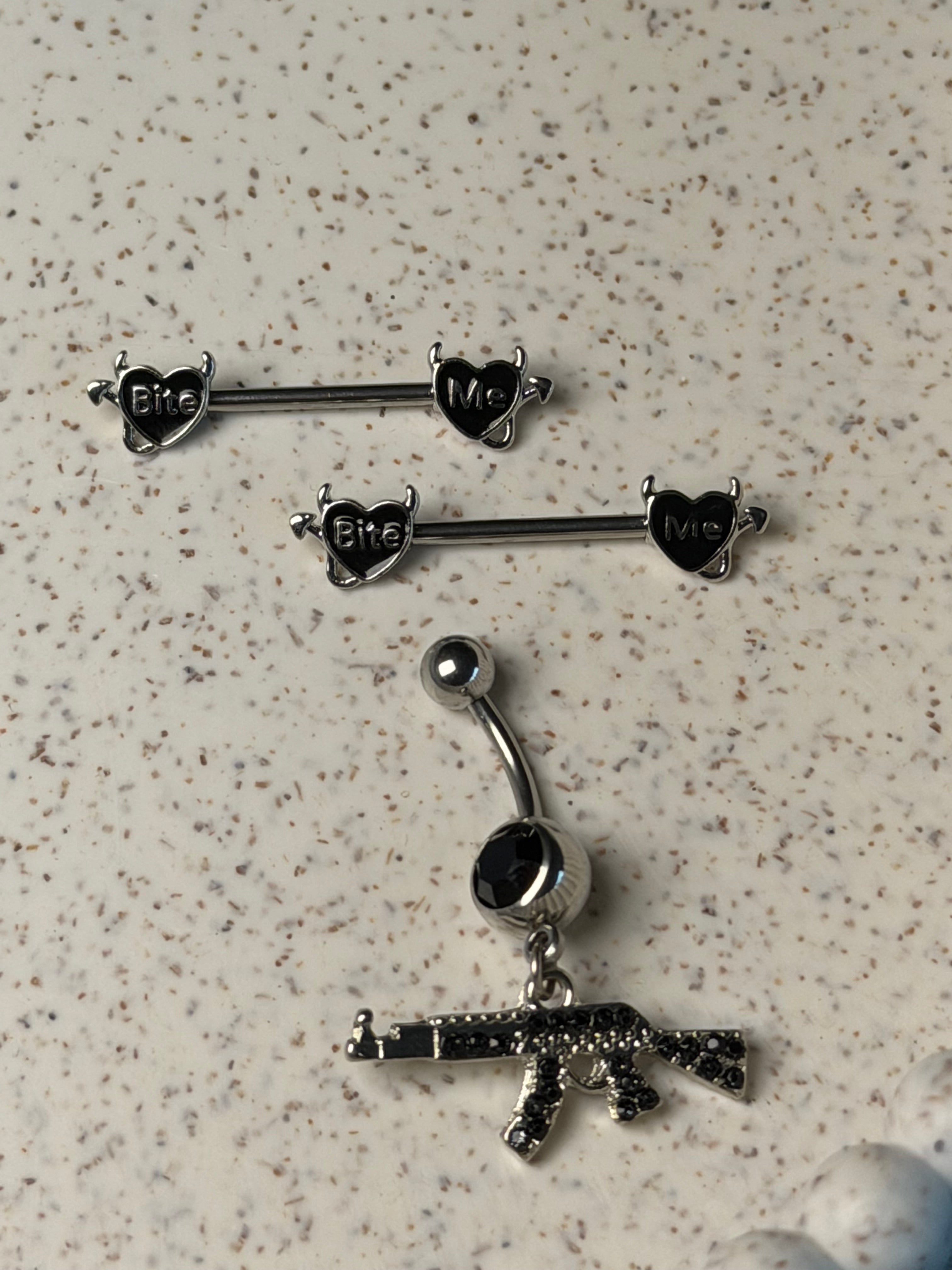 Set tétons + nombril