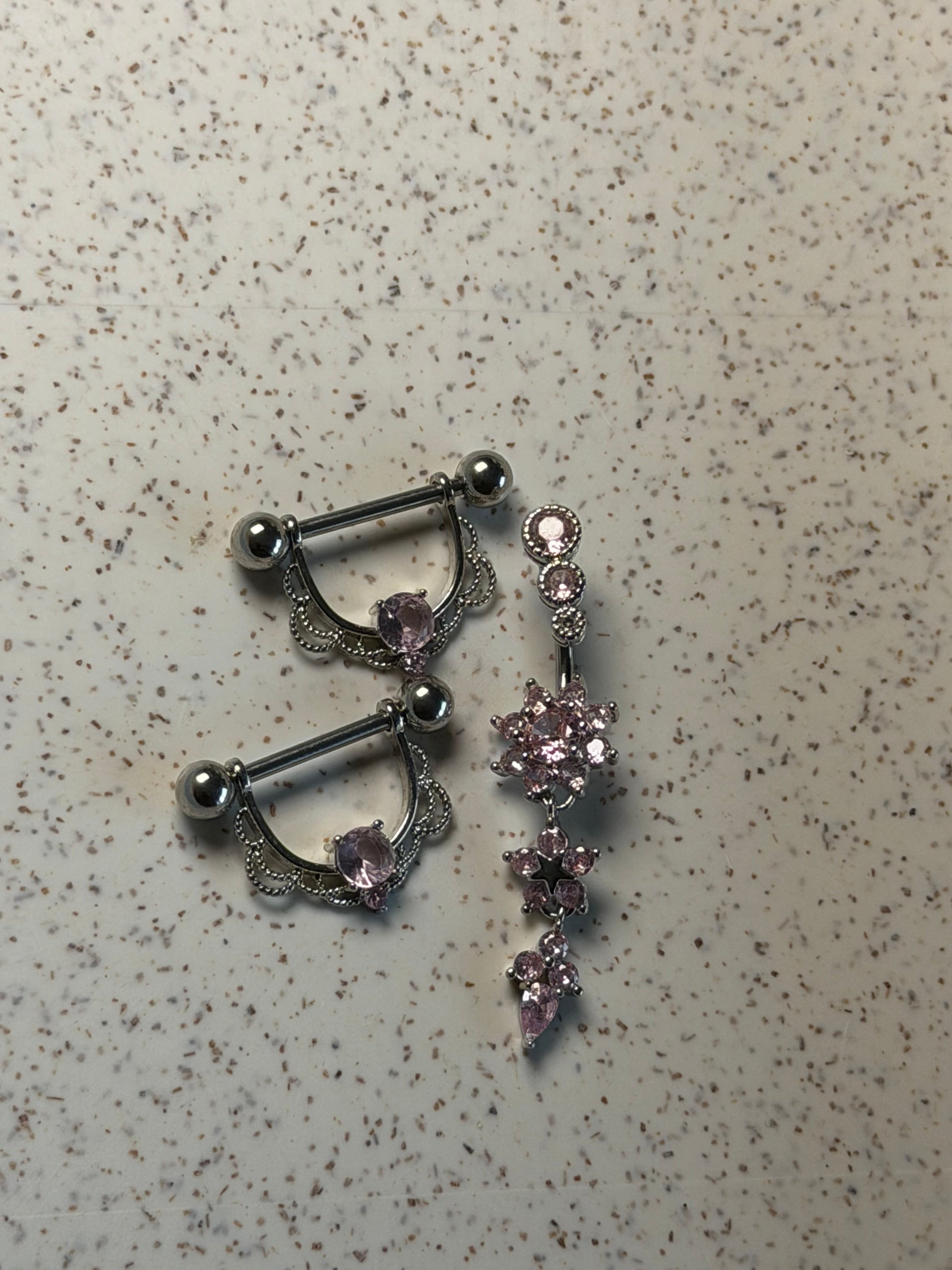 Set tétons + nombril