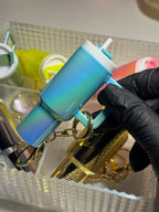 Porte clés mug scintillant personnalisée