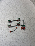 Set tétons + nombril + snake eyes