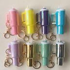 Porte clés mug scintillant personnalisée